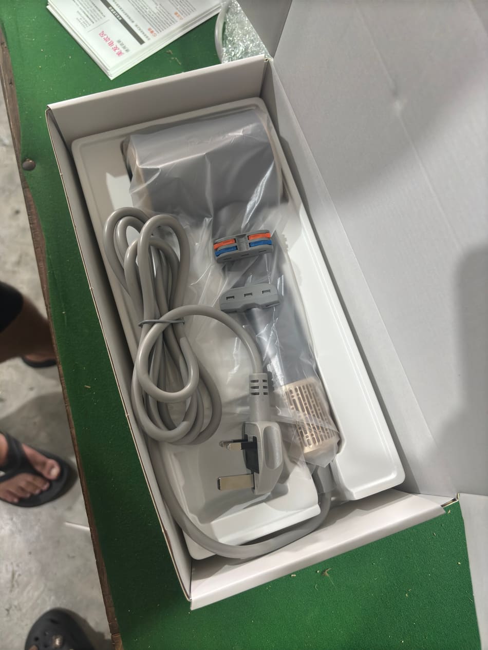 Sample configuration reference for a hotel hair dryer project